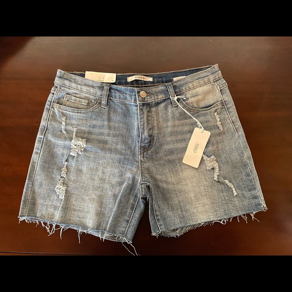 Klique B Jean Shorts